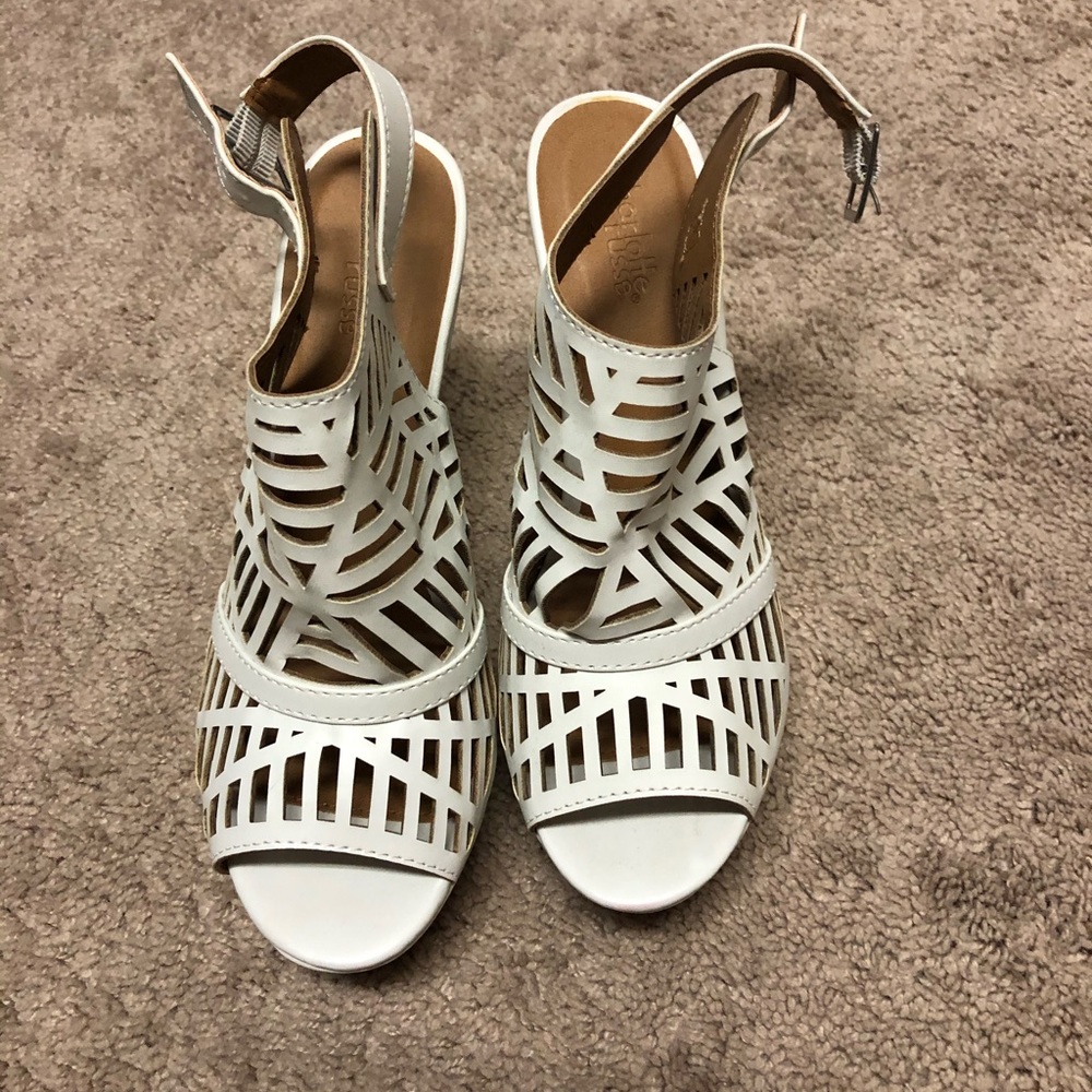 Charlotte Russe Wedges - never worn